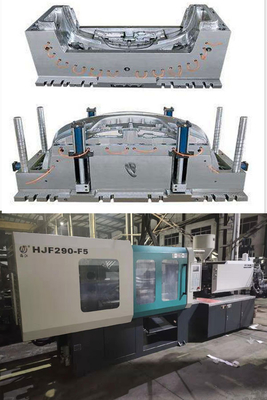 2400KN Automatic 100 gram Injection Moulding Machine with 490 Mold Opening Stroke