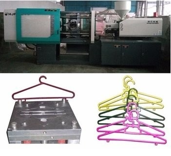 LCD Control Electric Injection Moulding Machine For Plastic Cloth Hanger / Cloth Peg